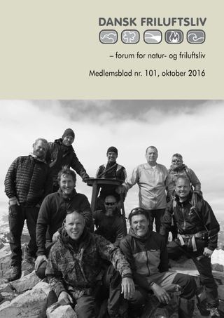 Forside af Dansk Friluftsliv nr. 101