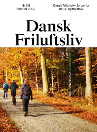 Forside af Dansk Friluftsliv nr. 115 — Konferencen Vores Natur Kalder