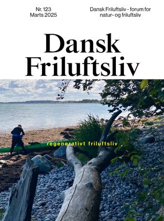 Forside af Dansk Friluftsliv nr. 123 — Regenerativt friluftsliv