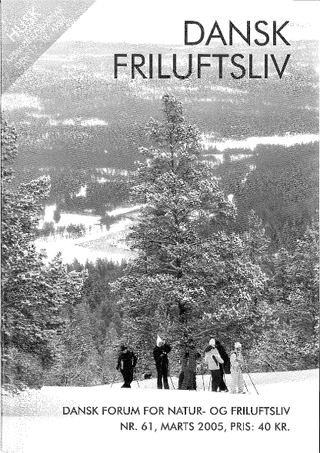 Forside af Dansk Friluftsliv nr. 61