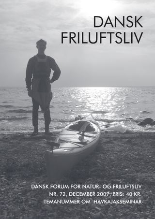 Forside af Dansk Friluftsliv nr. 72 — Havkajakseminar