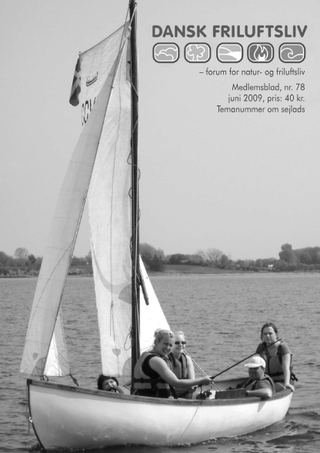 Forside af Dansk Friluftsliv nr. 78 — Sejlads
