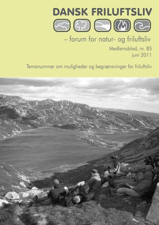 Forside af Dansk Friluftsliv nr. 85