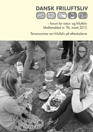 Forside af Dansk Friluftsliv nr. 96 — Friluftsliv på efterskolerne