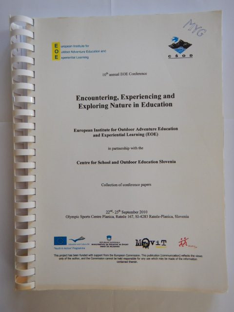 Forside: Encountering, Experiencing and exploring nature in education
