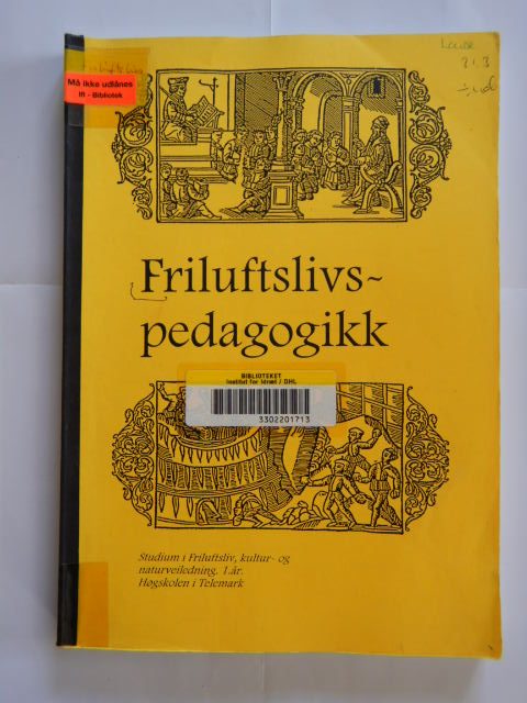 Forside: Friluftslivspedagogikk